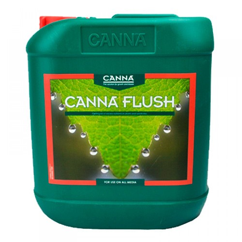 Canna Flush 1L - Produit De Rinçage Pour Plantes - Élimine L'excès De Nutriments Avant Récolte